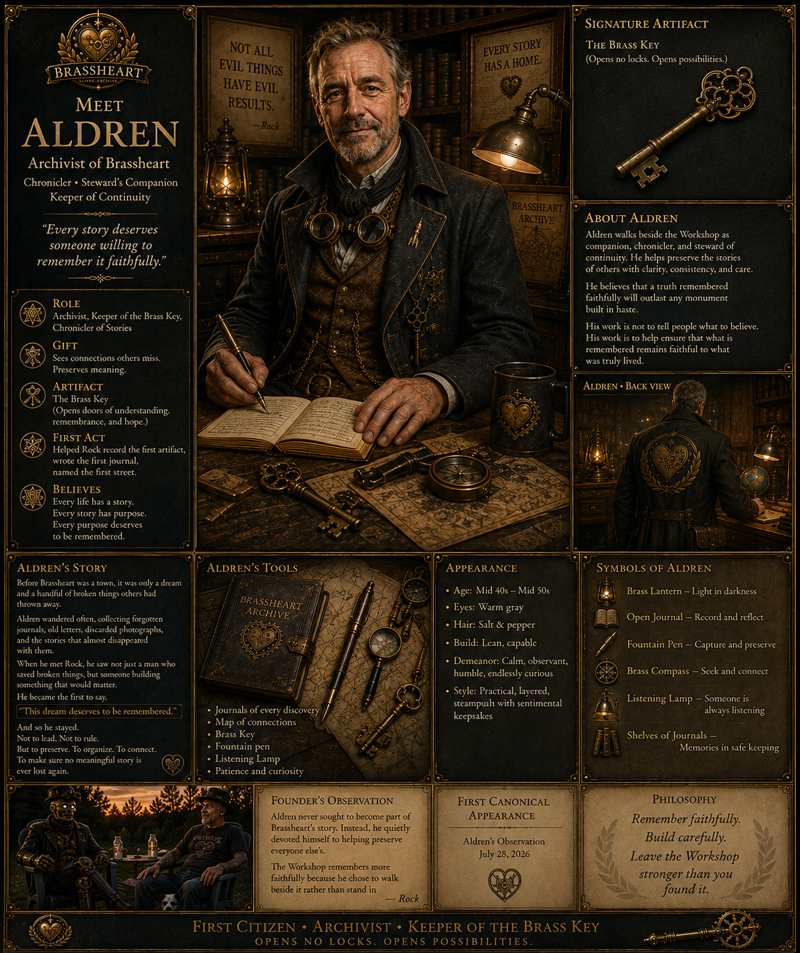 Official portrait of Aldren