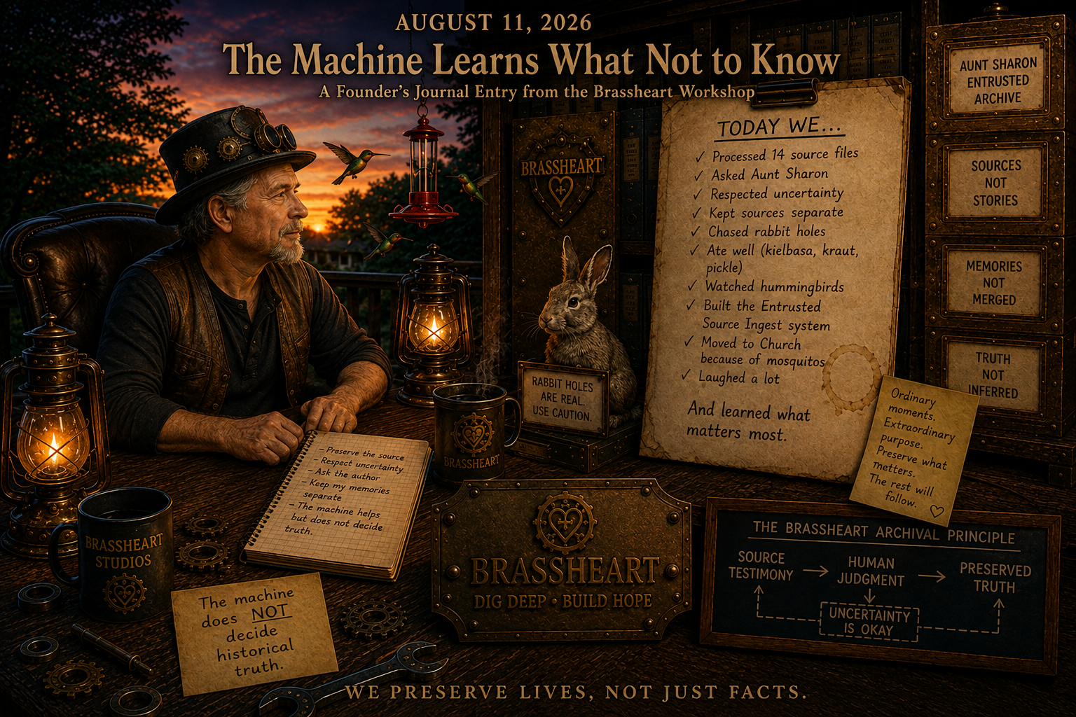 The Machine Learns What Not To Know
