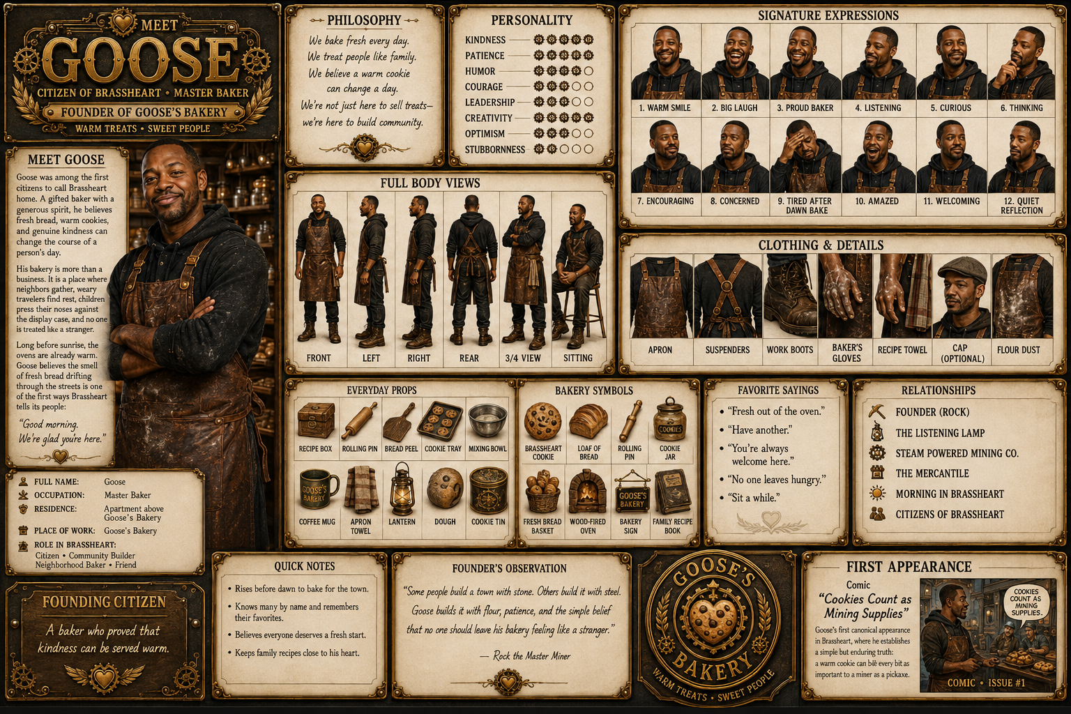 Official portrait of Goose